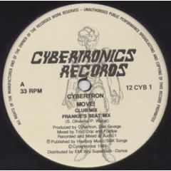 Cybertron - Cybertron - Move! - Cybertronics Records
