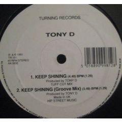 Tony D - Tony D - Keep On Shining - Turning Records