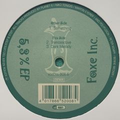 Faxe Inc - Faxe Inc - 5.3 Per Cent EP - Voodoo