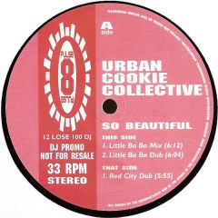 Urban Cookie Collective - Urban Cookie Collective - So Beautiful - Pulse-8 Records