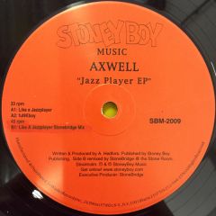 Axwell - Axwell - Jazz Player EP - Stoney Boy