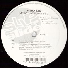 Vivian Lee - Vivian Lee - Music Is So Wonderful - Slip 'N' Slide