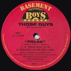 Those Guys - Those Guys - Freak - Basement Boys