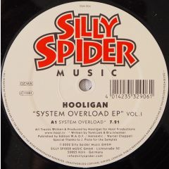 Hooligan - Hooligan - System Overload EP - Silly Spider Music