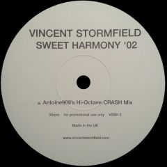Vincent Stormfield - Vincent Stormfield - Sweet Harmony '02 - Not On Label