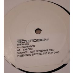 Breakage - Breakage - Clarendon / The Shroud - Digital Soundboy Recording Co.