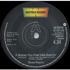 Rose Royce - Rose Royce - It Makes You Feel Like Dancin' - Whitfield Records