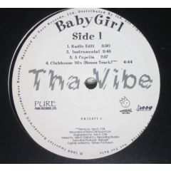 BabyGirl - BabyGirl - Tha Vibe - Imperial Records, Pure Records, WCG Records