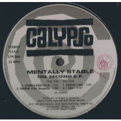 Mentally Stable - Mentally Stable - The Second EP - Calypso Records