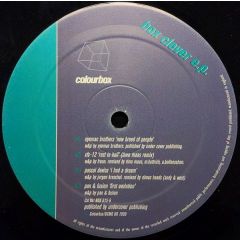 Colourbox Presents - Colourbox Presents - Box Clever EP - Colourbox