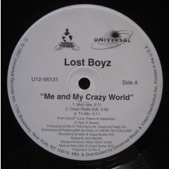 Lost Boyz - Lost Boyz - Me And My Crazy World - Universal Records