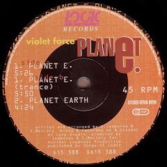 Violet Force - Planet E - Logic Records