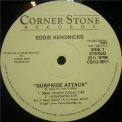 Eddie Kendricks - Eddie Kendricks - Suprise Attack - Corner Stone
