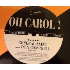 General Saint Featuring Don Campbell - General Saint Featuring Don Campbell - Oh Carol! - Copasetic Records