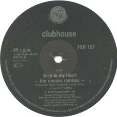 Cappella / Clubhouse - Cappella / Clubhouse - Everybody (Remix) / Deep In My Heart - Ffrr