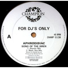 Aphrodisiac - Song Of The Siren - Champion