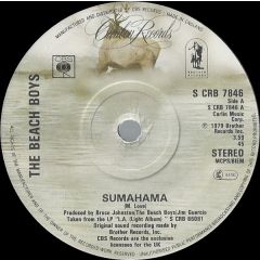 The Beach Boys - The Beach Boys - Sumahama - Caribou Records