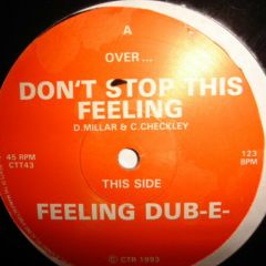 D Millar & C Checkley - D Millar & C Checkley - Don't Stop This Feeling - Ct Records