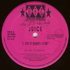 Juice - Do It Right - DFC
