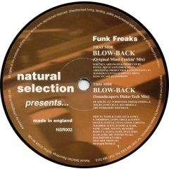 Funk Freaks - Funk Freaks - Blow-Back - Natural Selection