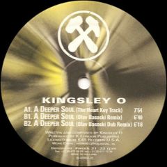 Kingsley O - Kingsley O - A Deeper Soul - Work