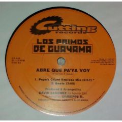 Los Primos De Guayama - Los Primos De Guayama - Abre Que Pa'ya Voy - Cutting Records