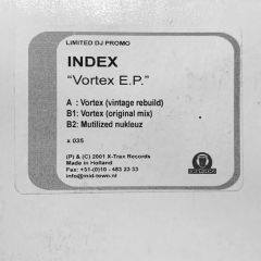Index - Index - Vortex EP - X-Trax