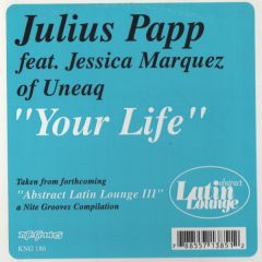 Julius Papp Ft Jessica Marquez - Julius Papp Ft Jessica Marquez - Your Life - Nitegrooves