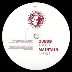 Krust - Krust - Guess / Maintain - V Recordings