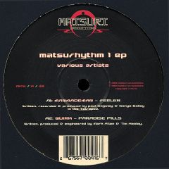 Various Artists - Various Artists - Matsurhythm 1 EP - Matsuri Productions