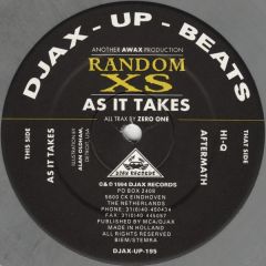 Random Xs  - Random Xs  - As It Takes (Grey Vinyl) - Djax