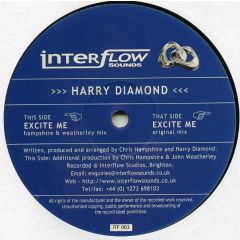 Harry Diamond - Harry Diamond - Excite Me - Interflow Sounds