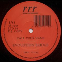 Evolution Bridge - Evolution Bridge - Call Your Name - Ruby Red