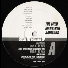 The Mild Mannered Janitor - The Mild Mannered Janitor - Suck My Mother EP - Fused & Bruised