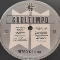 Nitro Deluxe - Nitro Deluxe - This Brutal House  - Cooltempo