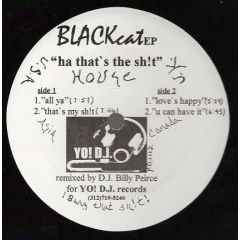 D.J. Billy Peirce - D.J. Billy Peirce - Blackcat EP - Yo! D.J. Records