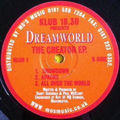 Dreamworld - Dreamworld - The Creator EP - Klub 18/30