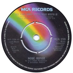 Rose Royce - Rose Royce - Put Your Money Where Your Mouth Is - MCA Records