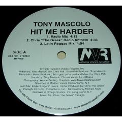 Tony Mascolo - Tony Mascolo - Hit Me Harder - 	Modern Voices Records