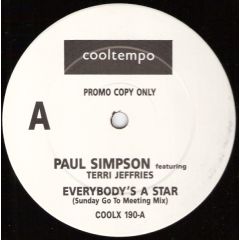 Paul Simpson Featuring Terri Jeffries - Paul Simpson Featuring Terri Jeffries - Everybody's A Star - Cooltempo