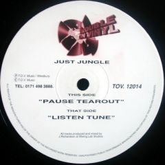 Just Jungle - Just Jungle - Pause Tearout / Listen Tune - Trouble On Vinyl