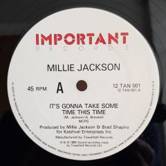 Millie Jackson - It's Gonna Take Some Time This Time / Kiss You All Over - Important Records
