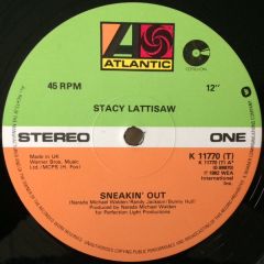 Stacy Lattisaw - Stacy Lattisaw - Sneakin' Out - Atlantic