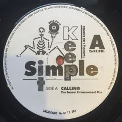 Keep It Simple - Keep It Simple - Calling - Dead On It Records