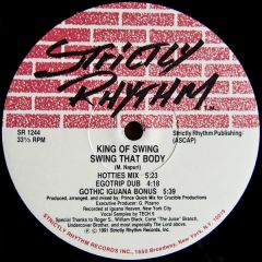 King Of Swing - King Of Swing - Get Up To Get Down - Strictly Rhythm