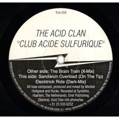 Acid Clan - Acid Clan - Club Acide Sulfurique - Elecktrick 59