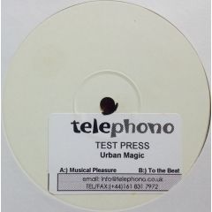 Urban Magic - Urban Magic - Musical Pleasure - Telephono