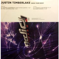 Justin Timberlake - Justin Timberlake - Rock Your Body (Remixes) - Media