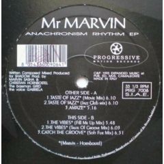 Mr Marvin - Mr Marvin - Anachronism Rhythm EP - PRG (Progressive Motion Records)