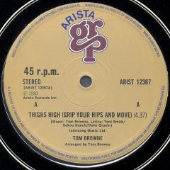 Tom Browne - Tom Browne - Thighs High (Grip Your Hips & Move) - Arista